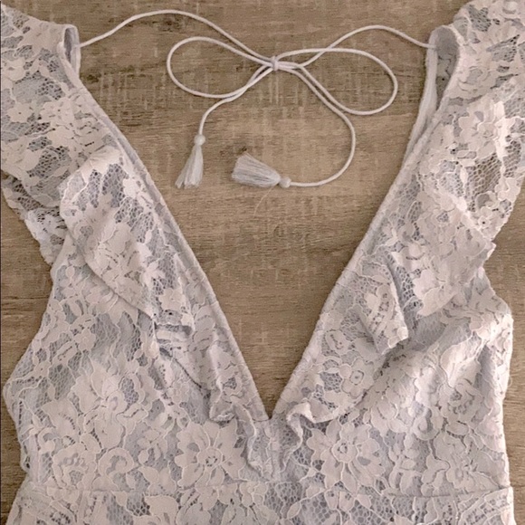 NWOT The Jetset Diaries Lace Lilac Dress, Small - Picture 7 of 8